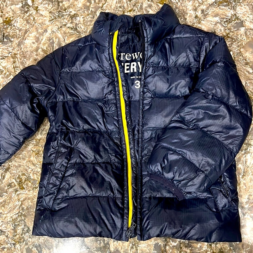 Jcrew down puffer jacket 3t